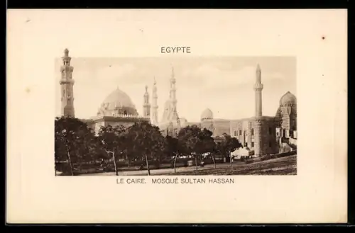 AK Le Caire, Mosqué Sultan Hassan
