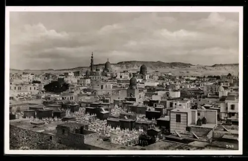AK Cairo, an den Mamelukengräbern