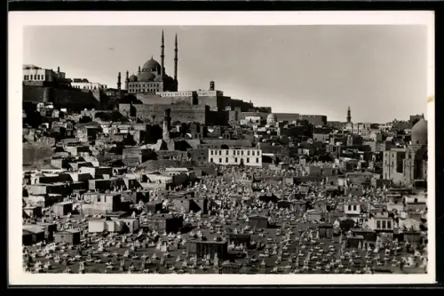 AK Cairo, Stadtansicht mit der Mohammed-Ali-Moschee
