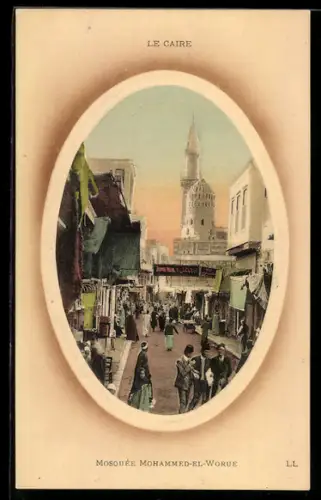 AK Le Caire, Mosquée Mohammed-El-Worue