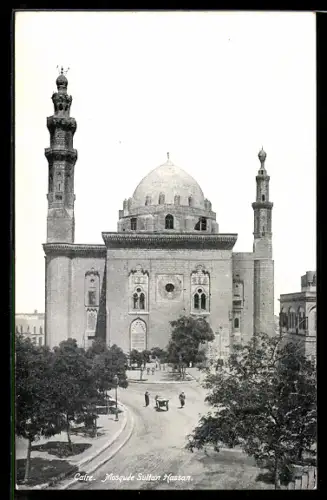 Künstler-AK Cairo, Mosquée Sultan Hassan