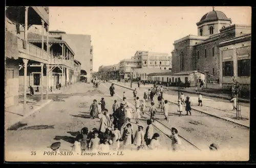 AK Port Said, Lesseps Street