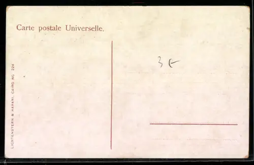 AK Alexandrie, Rue Tewfik Pascha