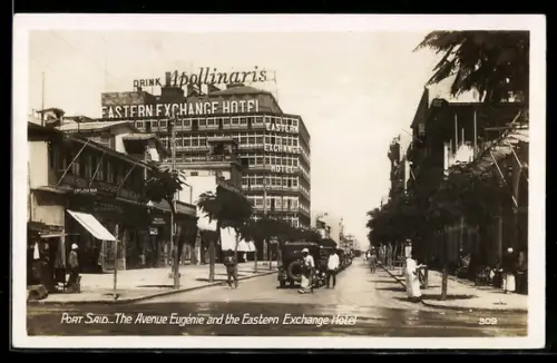 AK Port Said, The Avenue Eugénie and the Eastern Exchange Hotel