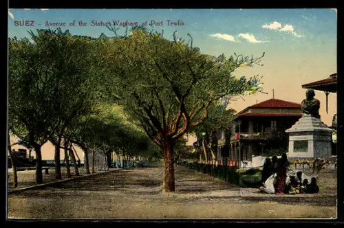 AK Suez, Port Tewfik, Avenue of the Statue Wagham