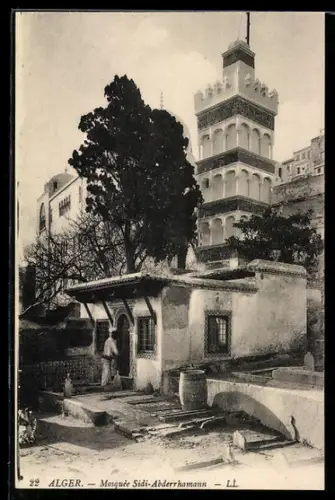 AK Alger, Mosquee Sidi Abderrhamann