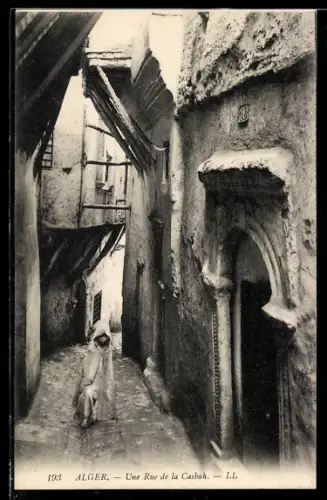 AK Alger, Une Rue de la Casbah