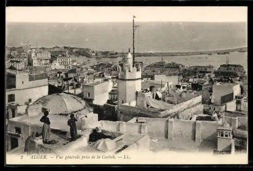 AK Alger, Vue generale prise de la Casbah