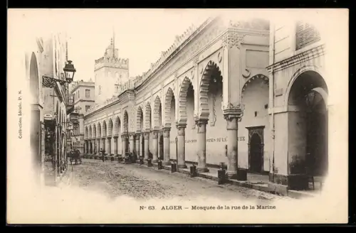 AK Alger, Mosquée de la rue de la Marine