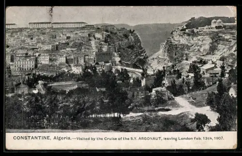 AK Constantine, Vue generale, Cruise of the S.Y. Argonaut, 1907