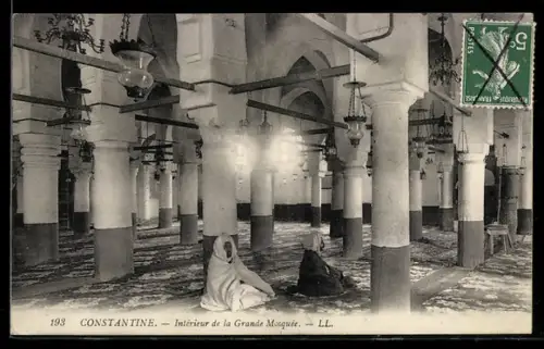AK Constantine, intérieur de la grande mosquée