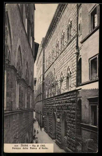 AK Siena, Via di Città, Palazzo della Banca d`Italia