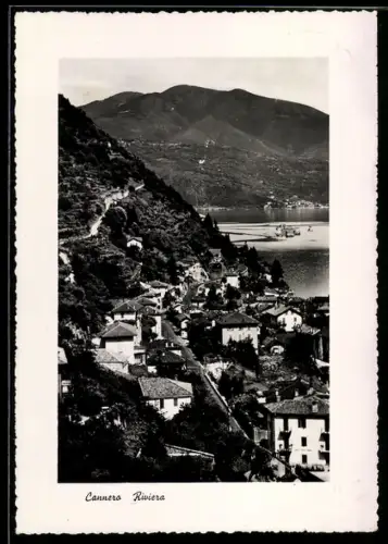 AK Cannero Riviera, Vista panoramica sul lago e montagne circostanti