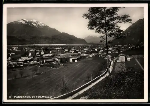 AK Tolmezzo, Panorama della città con montagne sullo sfondo