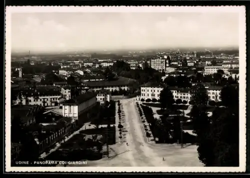AK Udine, Panorama coi giardini