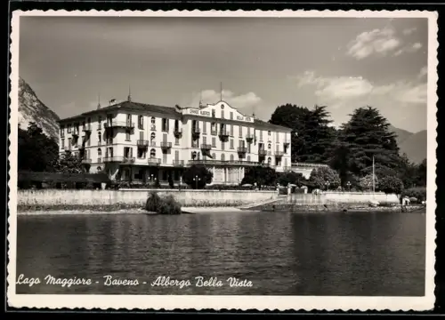 AK Baveno /Lago Maggiore, Albergo Bella Vista sul lago