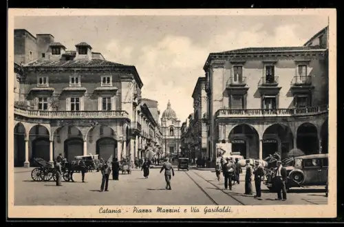 AK Catania, Piazza Mazzini e Via Garibaldi