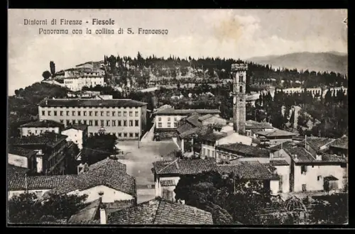 AK Fiesole, Panorama con la collina di S. Francesco