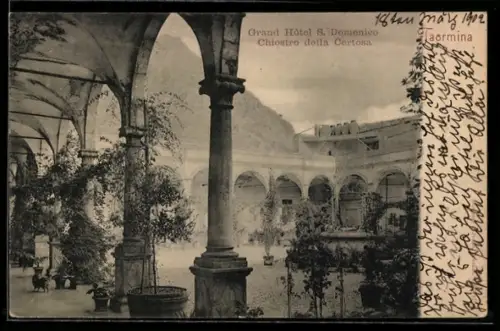 AK Taormina, Grand Hôtel S. Domenico, Chiostro della Certosa