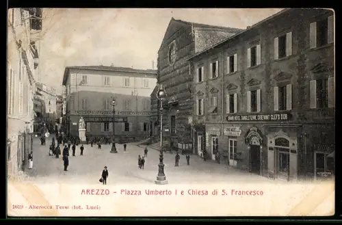 AK Arezzo, Piazza Umberto I e Chiesa di S. Francesco