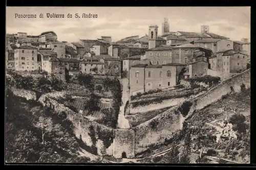 AK Volterra, Panorama di Volterra da S. Andrea