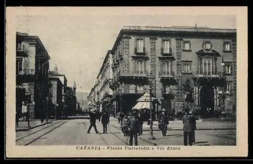 AK Catania, Piazza Università e Via Etnea