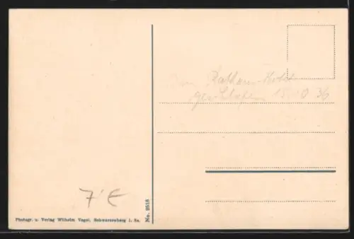 AK Oberwiesenthal, Rathaus-Hotel