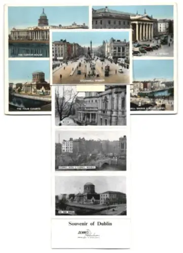 AK Dublin, O`Connel Street, The Custom House, Main Square, Bus Terminus Store Street