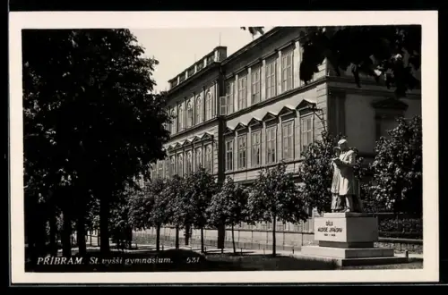 AK Pribram, St. vyssí gymnasium