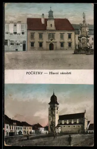 AK Pocátky, Hlavní námestí