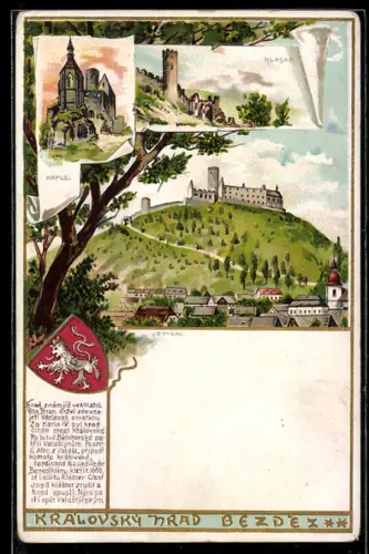 Lithographie Bezdez, Královský Hrad