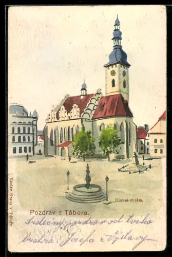 Künstler-AK Tábor, Hlavní chrám