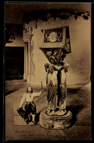 AK Freudenstadt, Evangelische Kirche, Lesepult