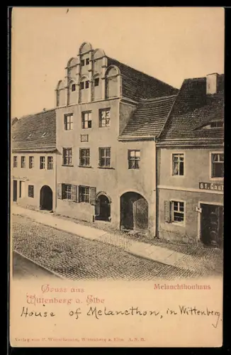 AK Wittenberg a. Elbe, Melanchthonhaus