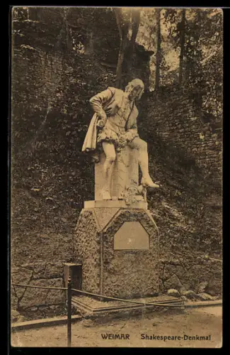 AK Weimar, Shakespeare-Denkmal