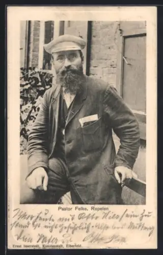 AK Repelen, Pastor Felke, Portrait