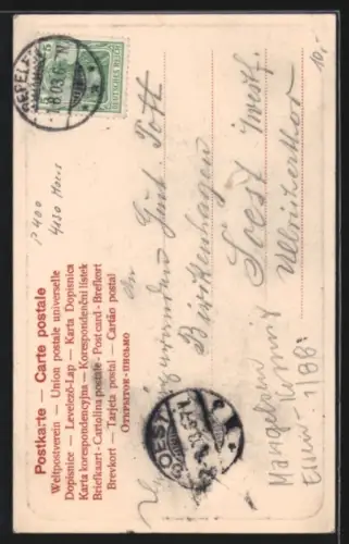 AK Repelen, Pastor Felke, Portrait