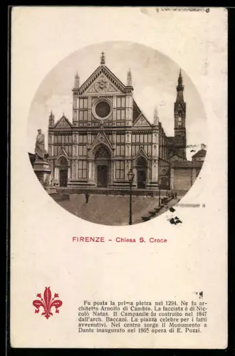 AK Firenze, Chiesa S. Croce