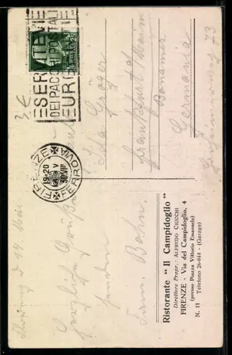 AK Firenze, Chiesa S. Croce