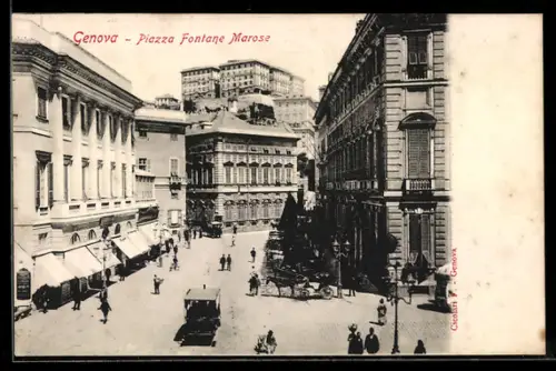 AK Genova, Piazza Fontane Marose