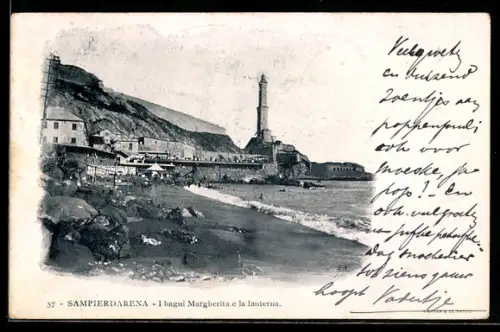 AK Sampierdarena, I bagui Margherita e la lanterna