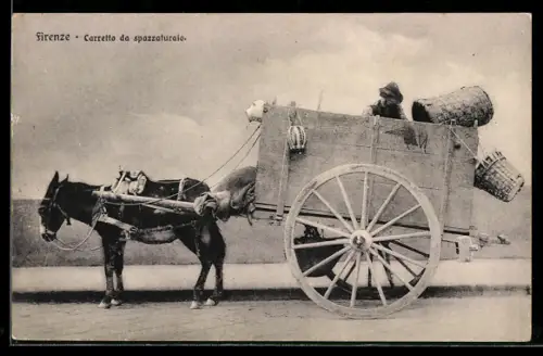 AK Firenze, Carretto da spazzaturaio