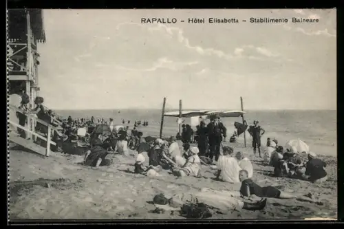 AK Rapallo, Hotel Elisabetta, Stabilimento Balneare