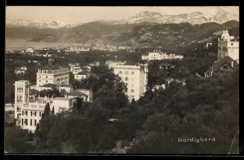 AK Bordighera, Panorama