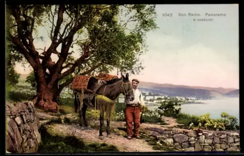AK San Remo, Panorama e costumi