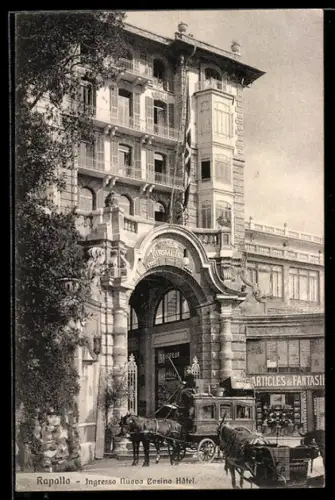 AK Rapallo, Ingresso Nuovo Casino Hotel