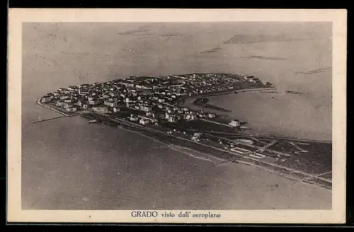 AK Grado, Grado visto dall`aeroplano