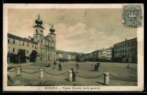 AK Gorizia, Piazza Grande (ante guerra)