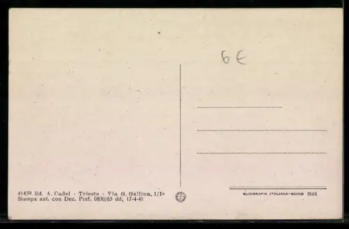 AK Trieste, Piazza Volontari Giuliani