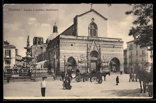 AK Messina, Duomo e Fontana Montorsoli